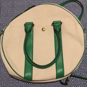 Canvas and leather convertible backpack 🎒